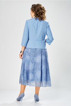 Платье Bonna Image 922-1/10 голубой - фото 5