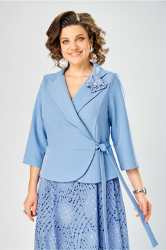 Платье Bonna Image 922-1/10 голубой - фото 1