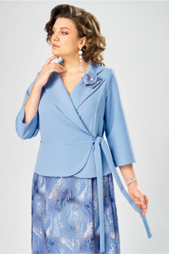 Платье Bonna Image 922-1/11 голубой - фото 3