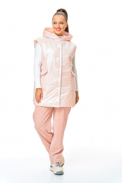 Брюки, жилет T&N 7735 розовый - фото 2