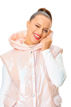 Жилет T&N 7736 розовый - фото 4