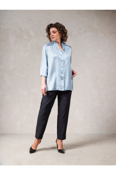 Блуза Erika С-149-2 голубой - фото 1