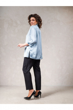 Блуза Erika С-149-2 голубой - фото 2