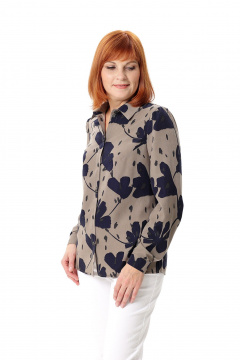 Блуза Соджи 682 мультиколор - фото 2