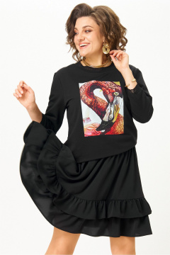 Джемпер Rumoda 2280 черный_дл.р. - фото 5