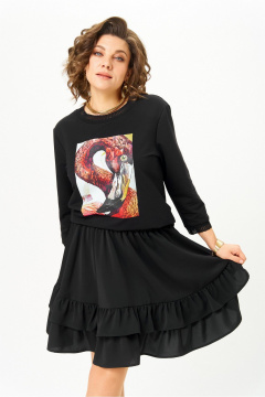 Джемпер Rumoda 2280 черный_дл.р. - фото 2