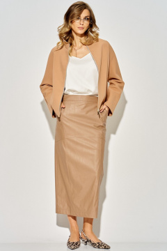 Юбка Laikony L-924 карамель - фото 5