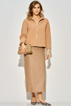 Юбка Laikony L-924 карамель - фото 4