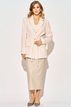 Юбка Laikony L-924 серо-бежевый - фото 1