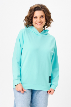 Худи Rumoda 2283 бирюзовый - фото 4