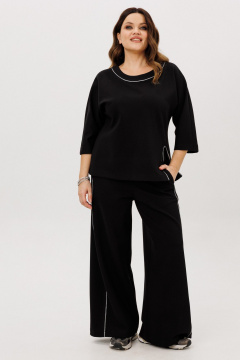 Блуза, брюки ANIDEN 6117-1 черный - фото 4