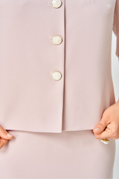 Жакет, юбка Vilena 1126 кремовый - фото 4