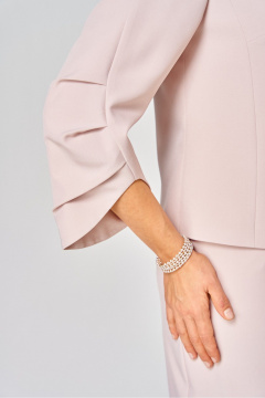 Жакет, юбка Vilena 1126 кремовый - фото 3