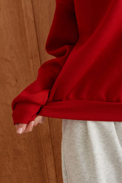 Свитшот 10DENCY 23621 красный - фото 4