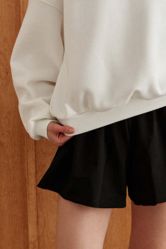 Свитшот 10DENCY 23621 молочный - фото 4