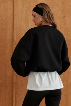 Свитшот 10DENCY 23621 черный - фото 3