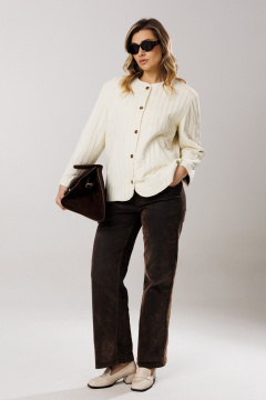 Жакет Ларс Стиль 1207 молочный - фото 3