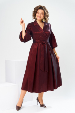 Платье Romanovich Style 1-2837 бордовый-1 - фото 1