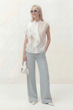 Блуза Lokka 1844 белый - фото 1