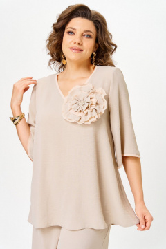 Блуза, брюки Svetlana-Style 1933 бежевый - фото 5