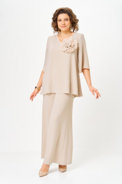Блуза, брюки Svetlana-Style 1933 бежевый - фото 3