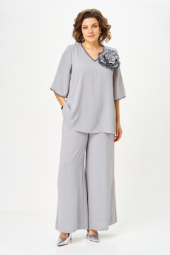 Блуза, брюки Svetlana-Style 1933 серый - фото 2
