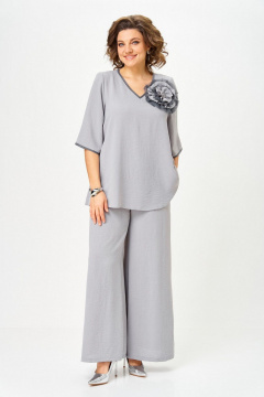 Блуза, брюки Svetlana-Style 1933 серый - фото 1