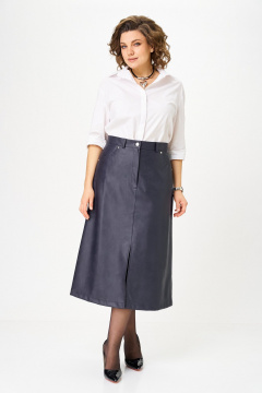 Юбка ANASTASIA MAK 1215 неви - фото 2