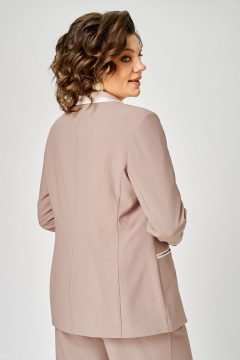 Брюки, жакет ANASTASIA MAK 1314 капучино - фото 5