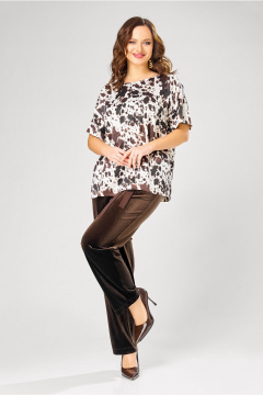 Блуза, брюки Ольга Стиль С-1002 - фото 3