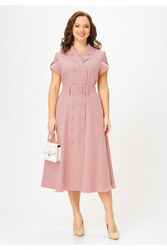 Платье Твой имидж 2345 пыльная-роза - фото 1