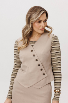 Джемпер, жилет, юбка Fantazia Mod 5402 - фото 3