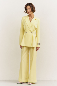 Брюки, жакет RINKA 1488/1 желтый - фото 3