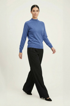 Демисезонный прямой свитер с рукавом реглан Полесье С3316-15 5С1754-Д43 158,164 королевский_синий - фото 2