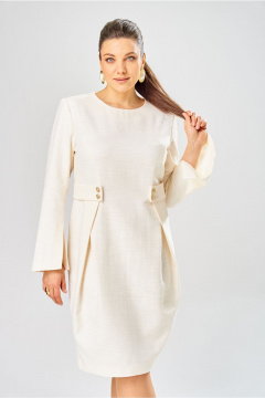 Платье Bonna Image 1018/1 молочный - фото 3