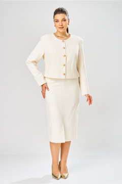 Жакет, юбка Bonna Image 1031/1 молочный - фото 1