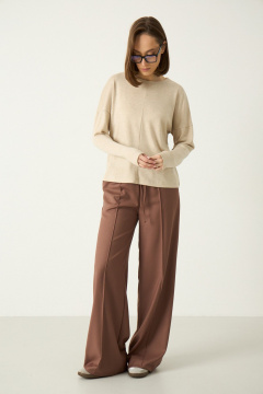 Брюки Luitui R2019 какао - фото 2