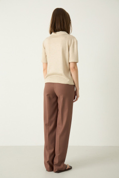 Брюки Luitui R2075 какао - фото 3
