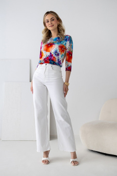 Блуза Nika.PL 010126 маки - фото 3