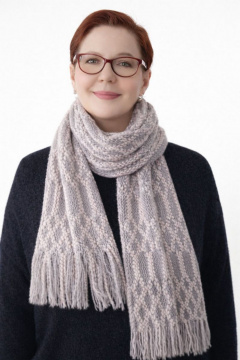 Шарф OLANTIZ S1-9 пыльная_роза - фото 2