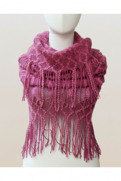 Шарф OLANTIZ S1-5 розово-бардовый - фото 1
