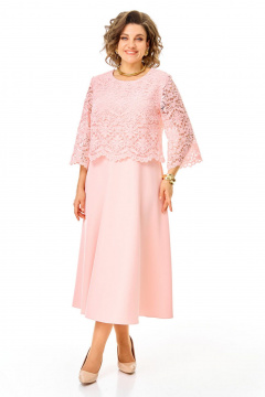 Платье VI ORO VR-1253 пудра - фото 1