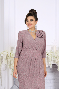 Платье Ninele 7500 пудра - фото 2