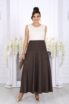 Юбка Ninele 216 коричневый - фото 3