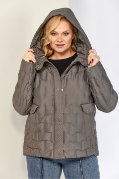 Куртка Shetti 2210 пепельный - фото 4