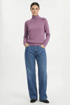 Свитер из трикотажа с длинным рукавом и ластичным воротником Полесье С3316-15 5С1754-Д43 158,164 клеверная_дымка - фото 2