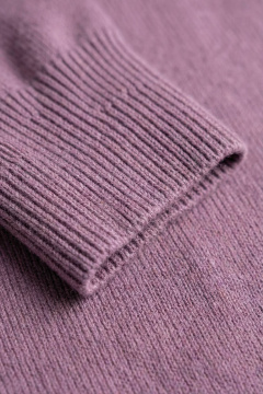 Демисезонный вязаный свитер прямого силуэта реглан Полесье С3316-15 5С1754-Д43 170,176 клеверная_дымка - фото 3