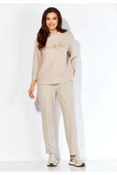 Брюки, джемпер TAiER 1427 песочный - фото 5