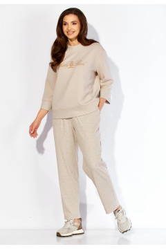 Брюки, джемпер TAiER 1427 песочный - фото 3