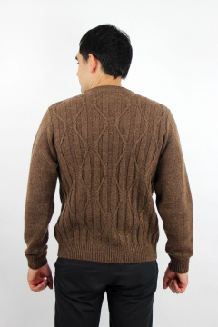 Джемпер второго слоя вязаный трикотаж шерсть с воротником Полесье С5590-19 9С0353-Д43 170,176 изюминка - фото 4